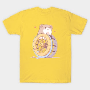 Hamster On A Roll T-Shirt